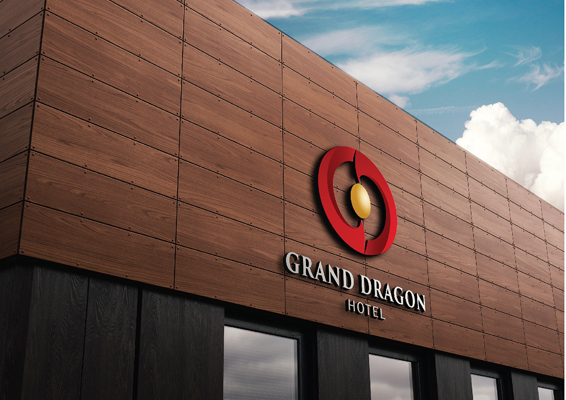 Grand Dragon Hotel - Thiết kế logo khách sạn Grand Dragon Hotel
